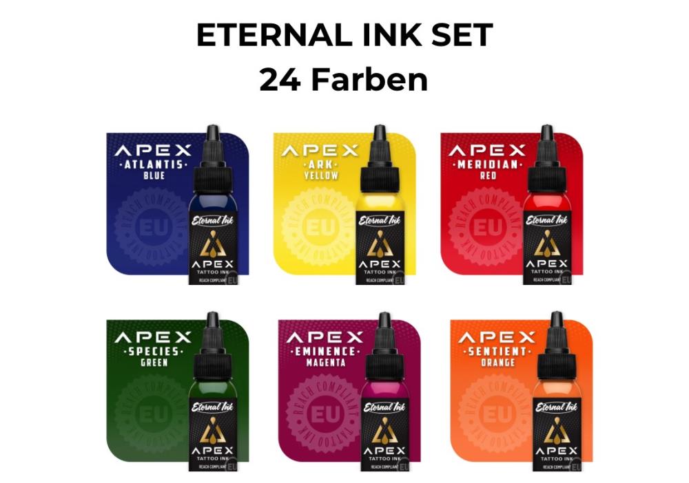 Eternal Ink APEX - Set 24 x á 30 ml
