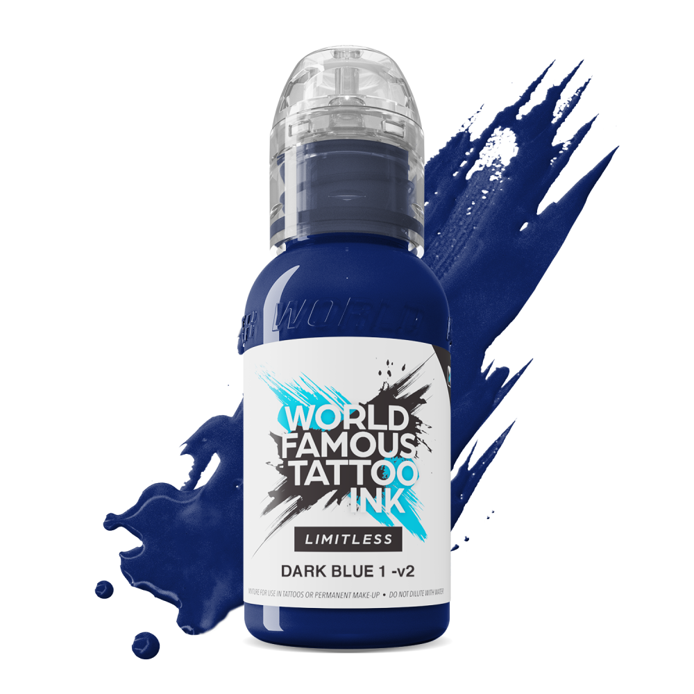 World Famous Limitless Ink - Dark Blue 1 v2  30 ml