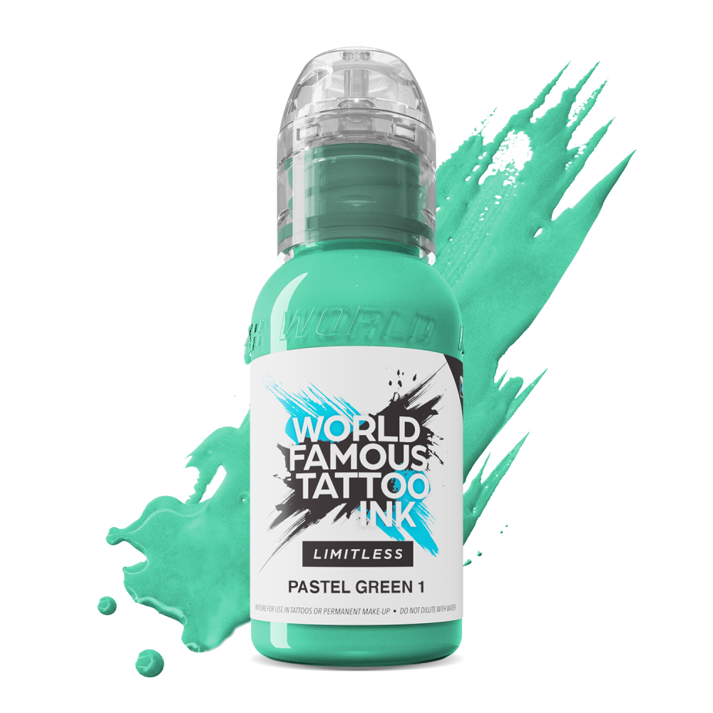 World Famous Limitless Ink - Pastel Green 1 30 ml