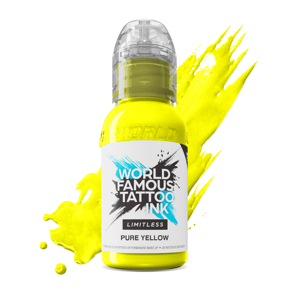 World Famous Limitless Ink - Pure Yellow 30 ml
