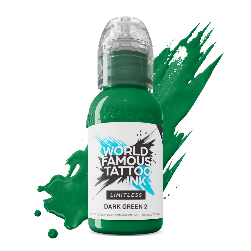 World Famous Limitless Ink - Dark Green 2 v2 30 ml